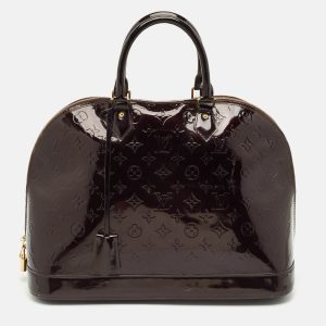 Louis Vuitton Amarante Monogram Vernis Alma GM Bag, Satchels - Luxury Closet catalog
