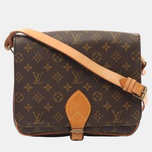 Louis Vuitton Brown Monogram Canvas Cartouchiere GM Shoulder Bag, Handbags - Luxury Closet catalog