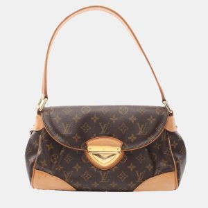 Louis Vuitton Beverly Mm Shoulder Bag Monogram Canvas Brown, Shoulder Bags - Luxury Closet catalog