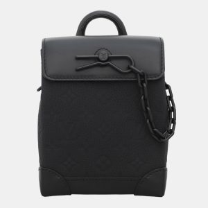 Louis Vuitton Black Taurillon Leather Monogram Nano Steamer Bag, Handbags - Luxury Closet catalog