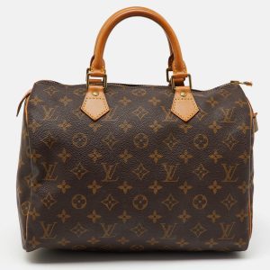 Louis Vuitton Monogram Canvas Speedy 30 Bag, Satchels - Luxury Closet catalog