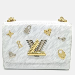 Louis Vuitton White Epi Leather Epi Twist MM bag, Shoulder Bags - Luxury Closet catalog
