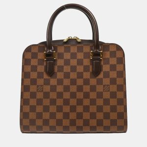 Louis Vuitton Brown Damier Ebene Triana Handbag, Satchels - Luxury Closet catalog