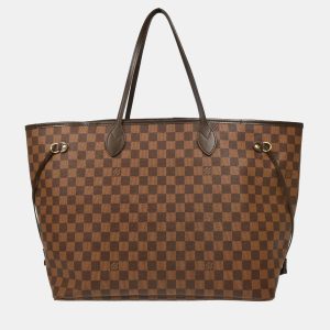 Louis Vuitton Brown Damier Ebene Neverfull GM Tote Handbag, Tote Handbags - Luxury Closet catalog