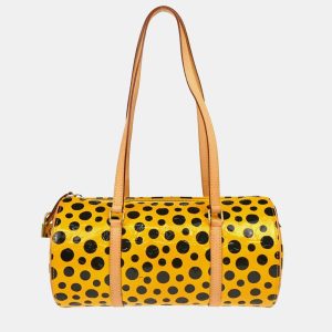 Louis Vuitton Yellow Vernis Dot Infinity Papillon Handbag, Satchels - Luxury Closet catalog