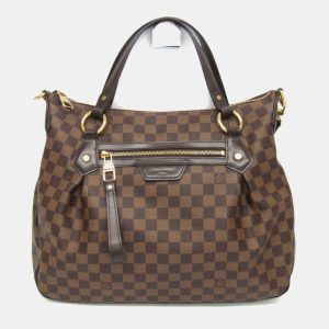 Louis Vuitton Damier Ebene Canvas Evora MM Shoulder Bag, Shoulder Bags - Luxury Closet catalog