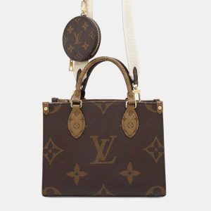Louis Vuitton Monogram Reverse Giant Canvas OnTheGo PM Tote Bag, Tote Handbags - Luxury Closet catalog