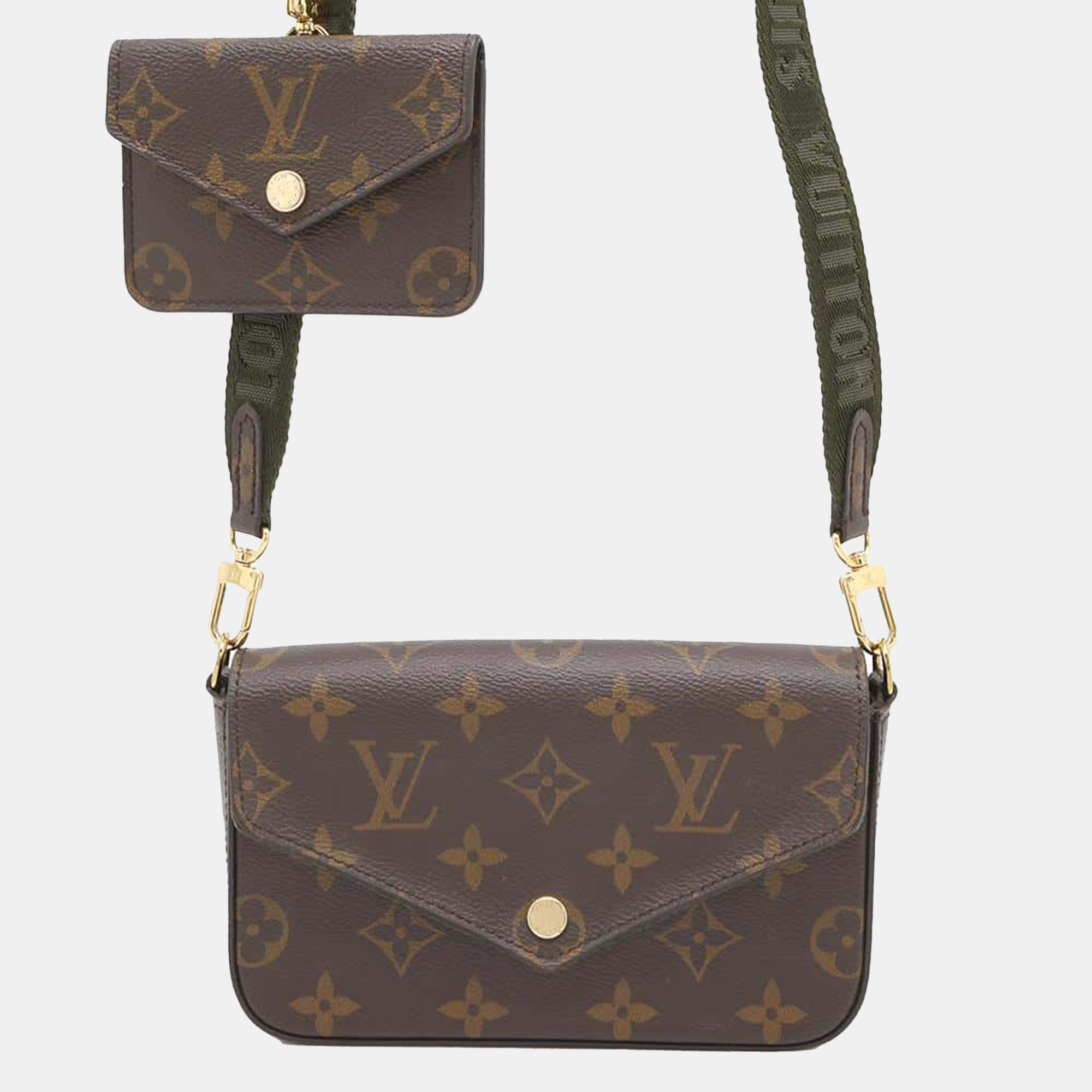 Louis Vuitton Green Monogram Multi Pochette Shoulder Bag, Shoulder Bags - Luxury Closet catalog