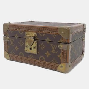 Louis Vuitton Brown Monogram Canvas Coffret Tresor 24, Handbags - Luxury Closet catalog