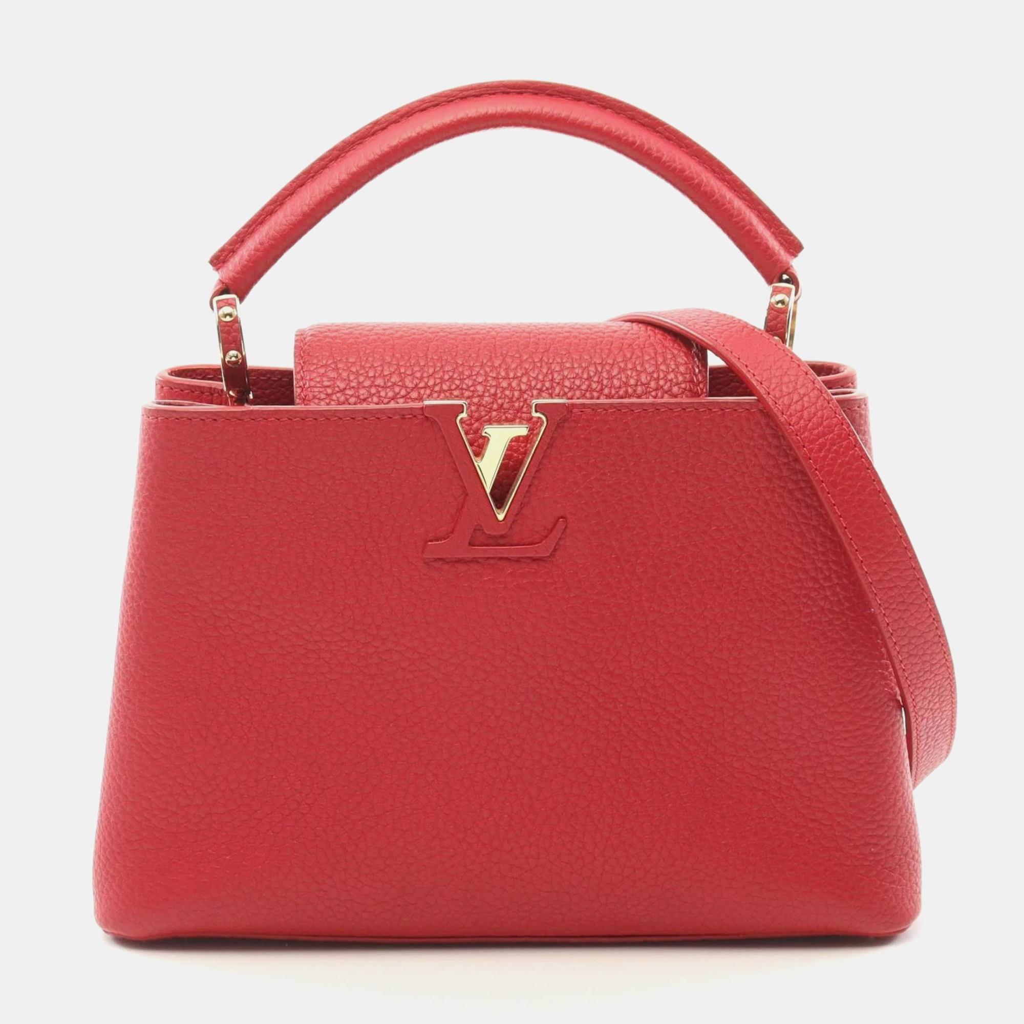 Louis Vuitton Red Taurillon Leather Capucines BB Handbag, Satchels - Luxury Closet catalog