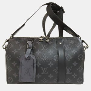 Louis Vuitton Noir Monogram Canvas City Keepall Bag, Tote Handbags - Luxury Closet catalog