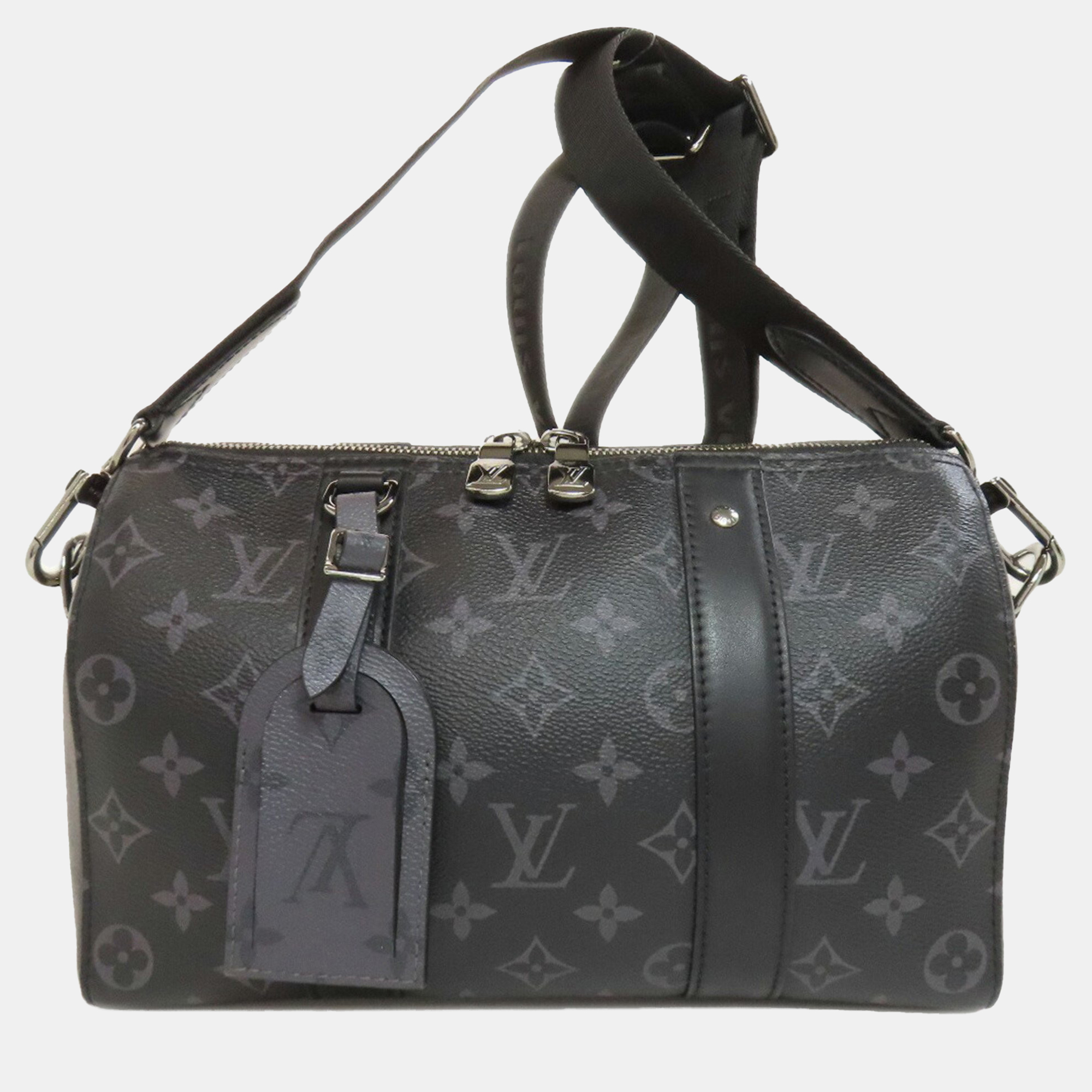 Louis Vuitton Noir Monogram Canvas City Keepall Bag, Tote Handbags - Luxury Closet catalog