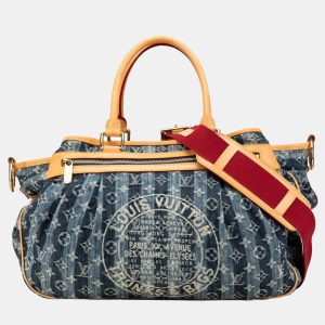 Louis Vuitton Indigo Blue Canvas Denim Porte Epaule Raye Cabas GM Handbag, Tote Handbags - Luxury Closet catalog