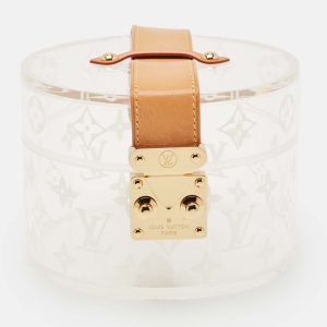 Louis Vuitton Clear Monogram Plexiglass Box Scott, Clutches & Special Occasion Bags - Luxury Closet catalog