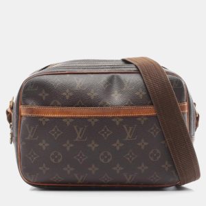 Louis Vuitton Brown Monogram Canvas Reporter PM Shoulder Bag, Tote Handbags - Luxury Closet catalog