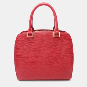 Louis Vuitton Red Epi Leather Pont Neuf Handbag, Satchels - Luxury Closet catalog