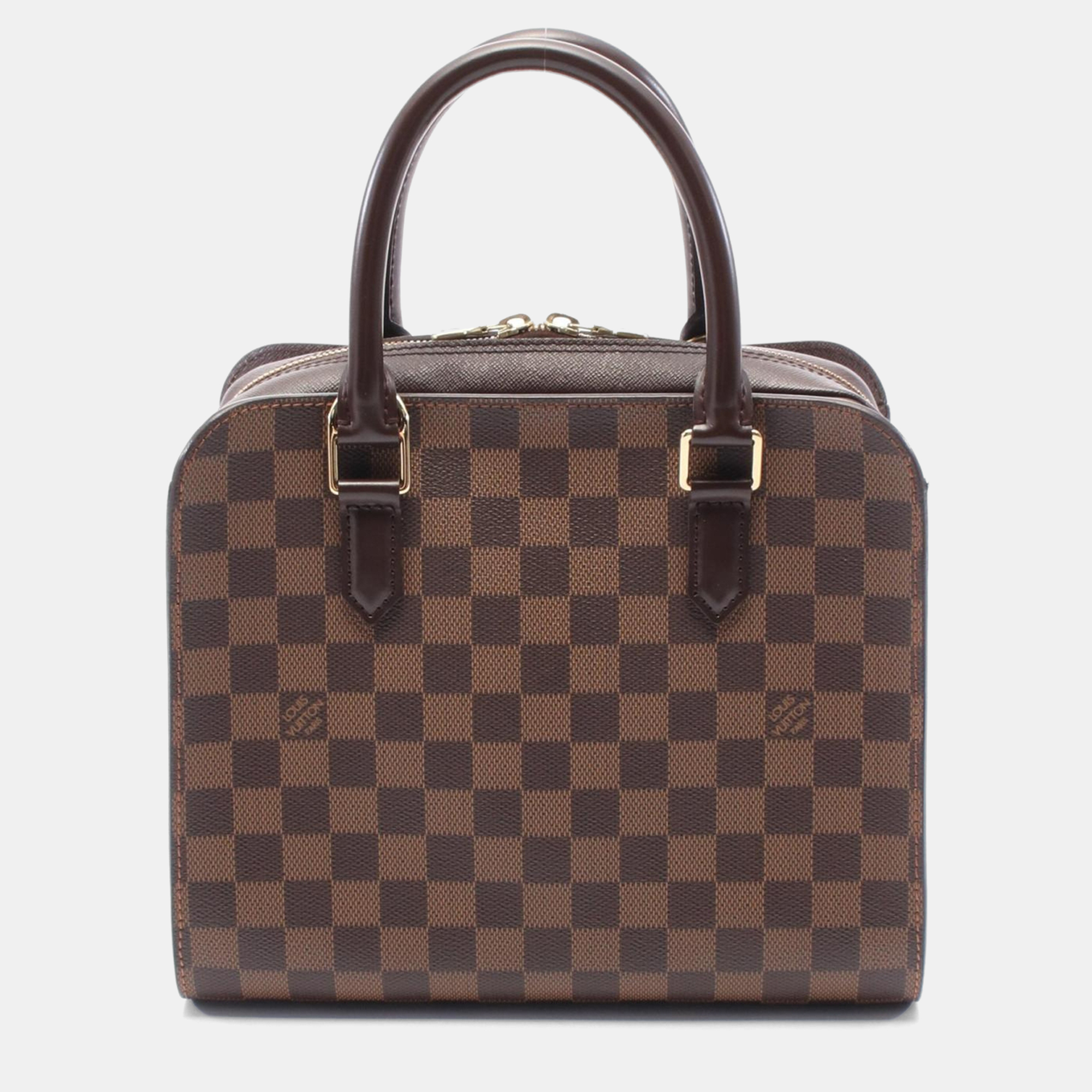 Louis Vuitton Brown Damier Ebene Triana Handbag, Satchels - Luxury Closet catalog