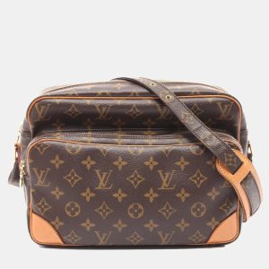 Louis Vuitton Brown Monogram Canvas Nile Shoulder Bag, Shoulder Bags - Luxury Closet catalog