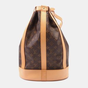 Louis Vuitton Brown Monogram Leather Randonnee PM Shoulder Bag, Tote Handbags - Luxury Closet catalog