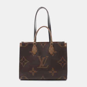 Louis Vuitton Monogram Giant Reverse OnTheGo MM Tote Bag, Tote Handbags - Luxury Closet catalog