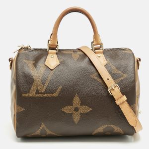 Louis Vuitton Giant Monogram Reverse Canvas Speedy Bandouliere 30 Bag, Satchels - Luxury Closet catalog
