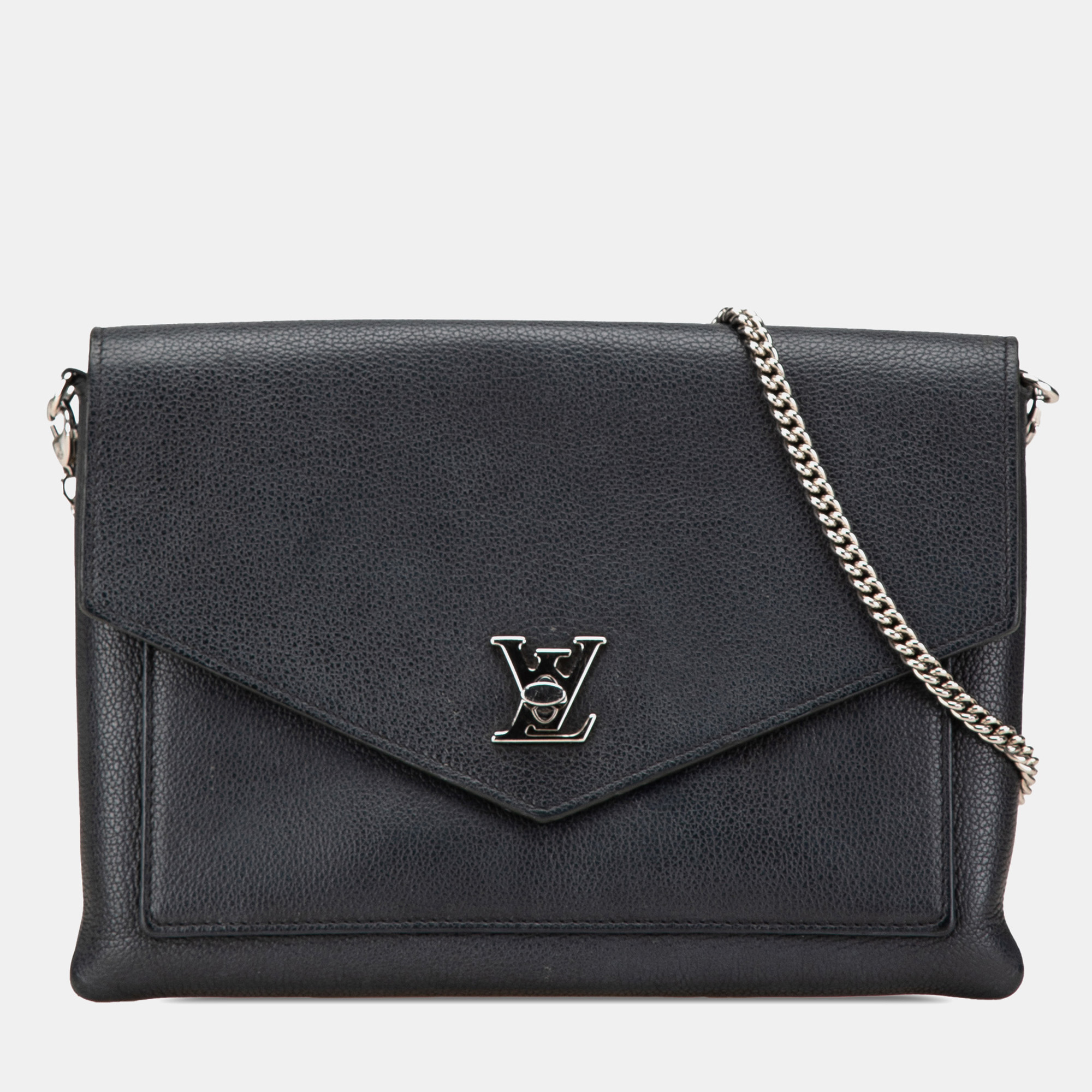 Louis Vuitton Black Leather MyLockMe Chain Pochette, Handbags - Luxury Closet catalog