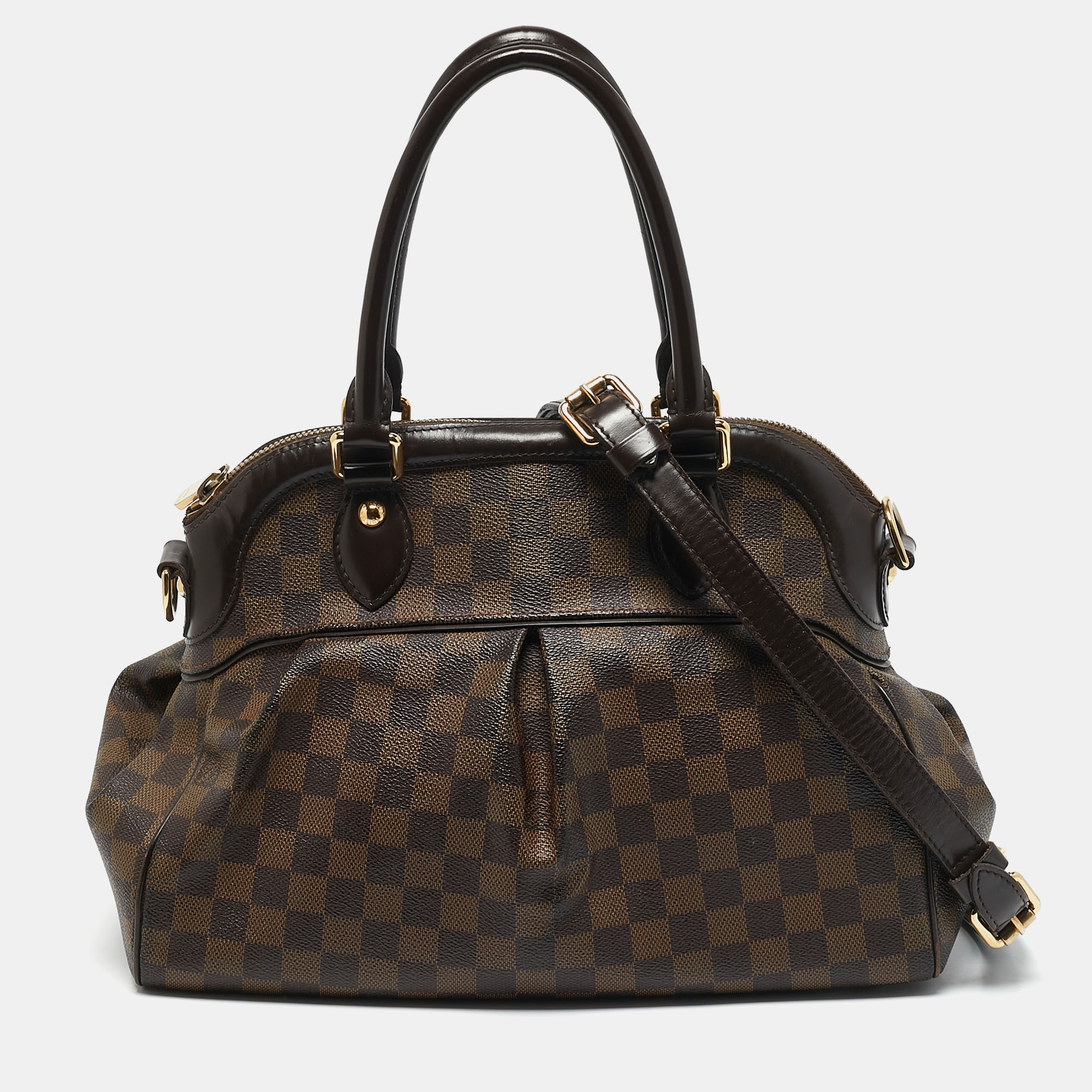 Louis Vuitton Damier Ebene Canvas Trevi PM Bag, Satchels - Luxury Closet catalog