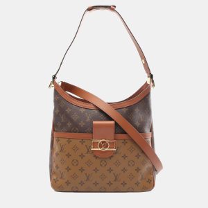 Louis Vuitton Brown/Beige Monogram Canvas Dauphine MM Shoulder Bag, Shoulder Bags - Luxury Closet catalog