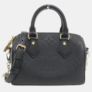 Louis Vuitton Black Monogram Empreinte Leather Speedy Bandouliere 20 Boston Bag, Satchels - Luxury Closet catalog