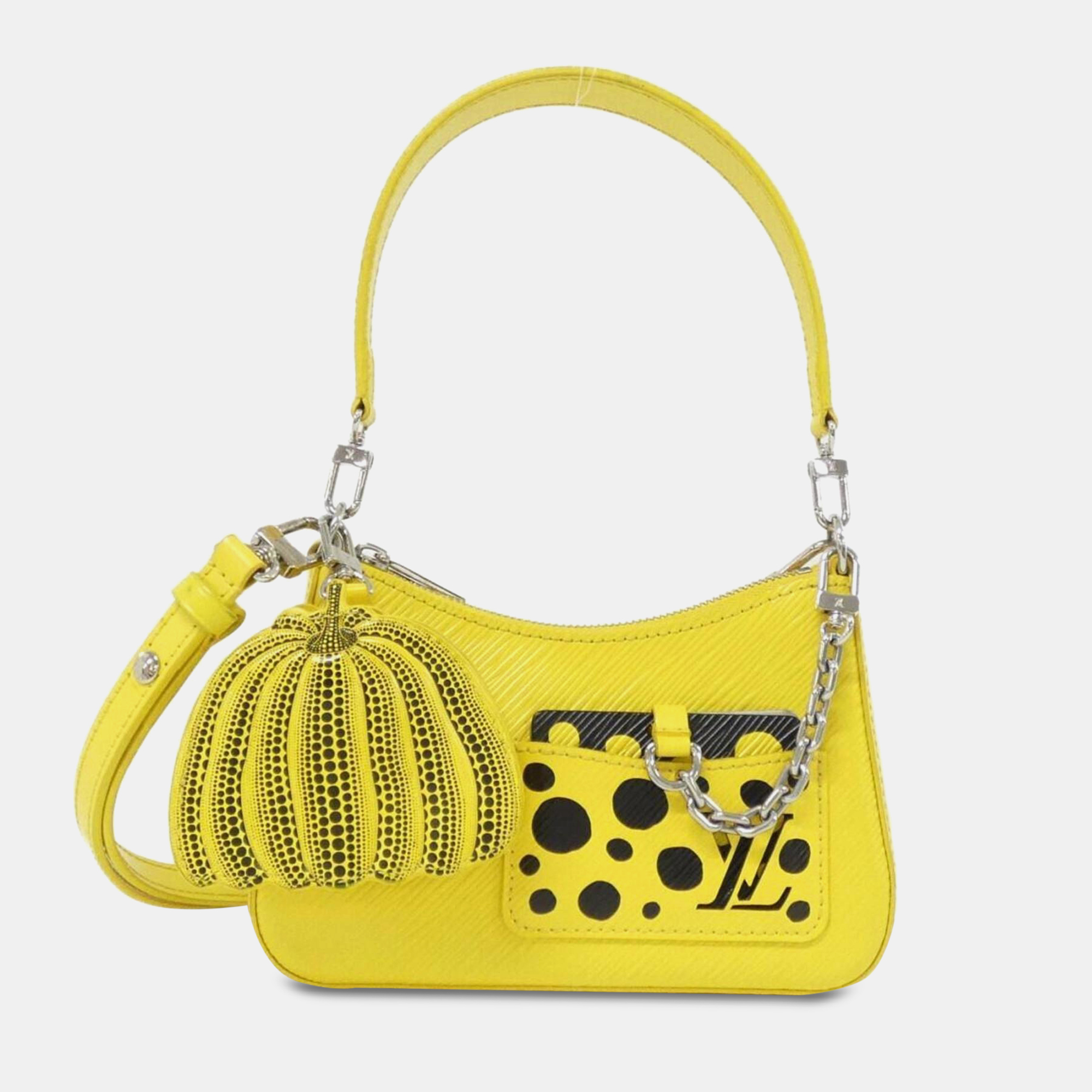Louis Vuitton Yellow Leather Epi Malellini Shoulder Bag, Shoulder Bags - Luxury Closet catalog
