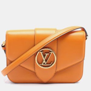 Louis Vuitton Summer Gold Smooth Calfskin LV Pont 9 Shoulder Bag, Shoulder Bags - Luxury Closet catalog