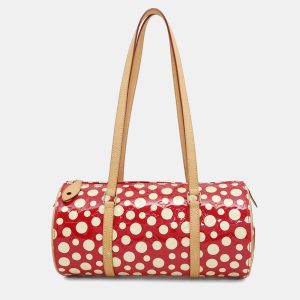 Louis Vuitton Rouge Monogram Vernis Leather Dot Infinity Papillon Shoulder Bag, Satchels - Luxury Closet catalog