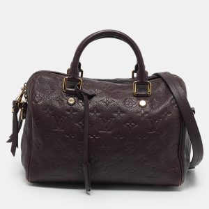 Louis Vuitton Aube Monogram Impreinte Leather Speedy 25 Bandouliere Bag, Satchels - Luxury Closet catalog