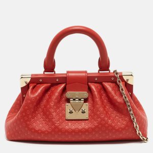 Louis Vuitton Red Nanogram Leather Clutch, Clutches & Special Occasion Bags - Luxury Closet catalog