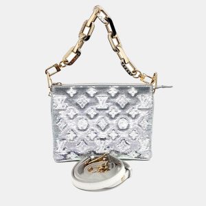 Louis Vuitton Silver Leather Cusant BB bag, Handbags - Luxury Closet catalog