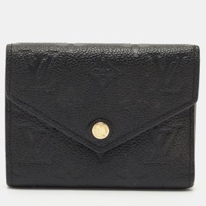 Louis Vuitton Black Empreinte Leather Victorine Wallet, Wallets & Money Clips - Luxury Closet catalog
