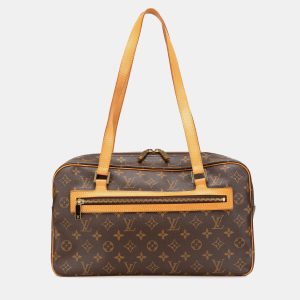 Louis Vuitton Brown Monogram Cite GM, Shoulder Bags - Luxury Closet catalog