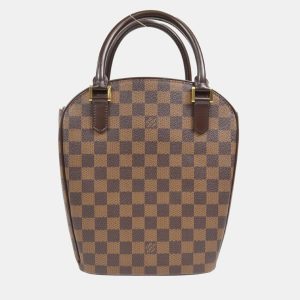 Louis Vuitton Brown Damier Ebene Canvas Sarria Seau Handbag, Satchels - Luxury Closet catalog