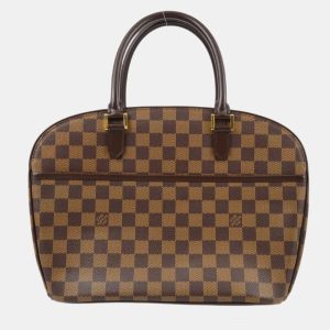 Louis Vuitton Brown Damier Ebene Canvas Sarria Horizontal Handbag, Satchels - Luxury Closet catalog