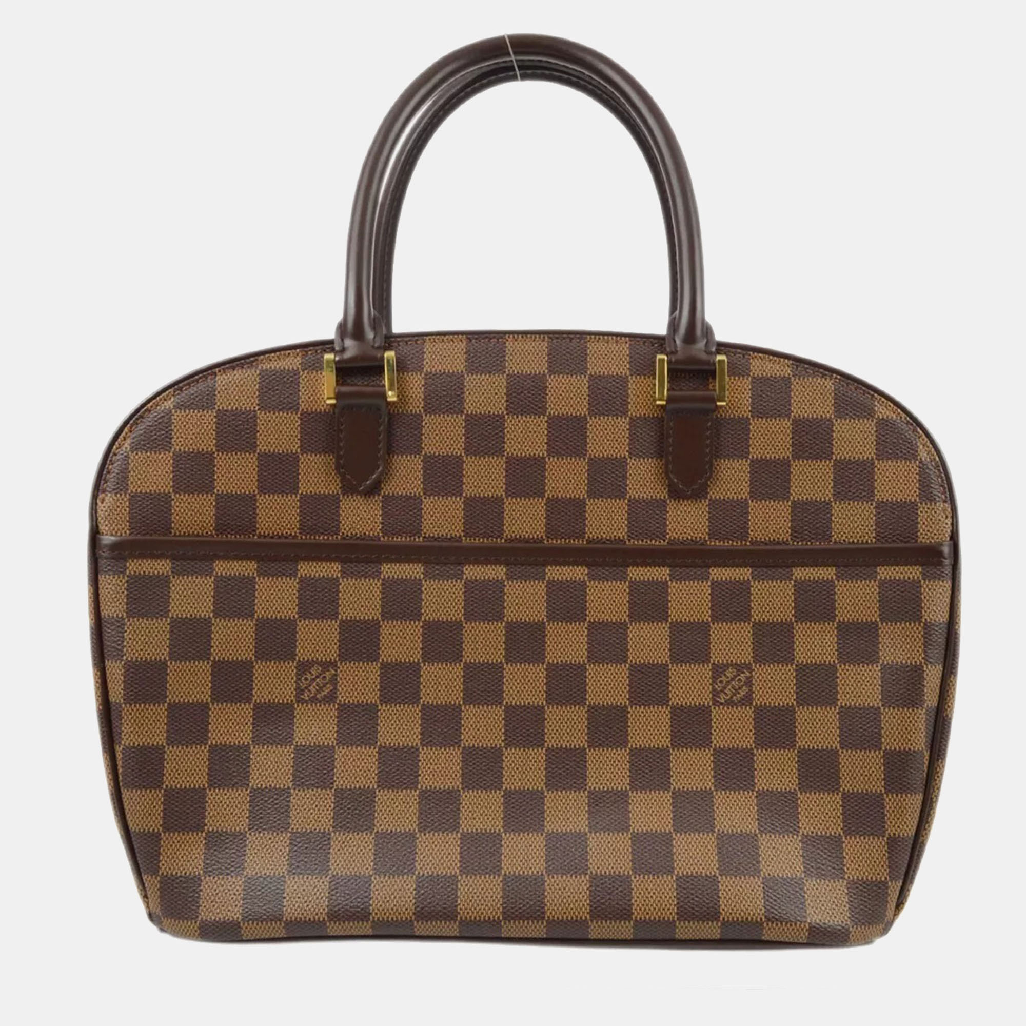 Louis Vuitton Brown Damier Ebene Canvas Sarria Horizontal Handbag, Satchels - Luxury Closet catalog