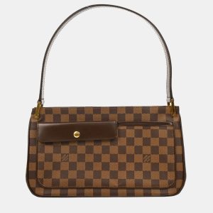 Louis Vuitton Brown Damier Ebene Canvas Aubagne Handbag, Shoulder Bags - Luxury Closet catalog
