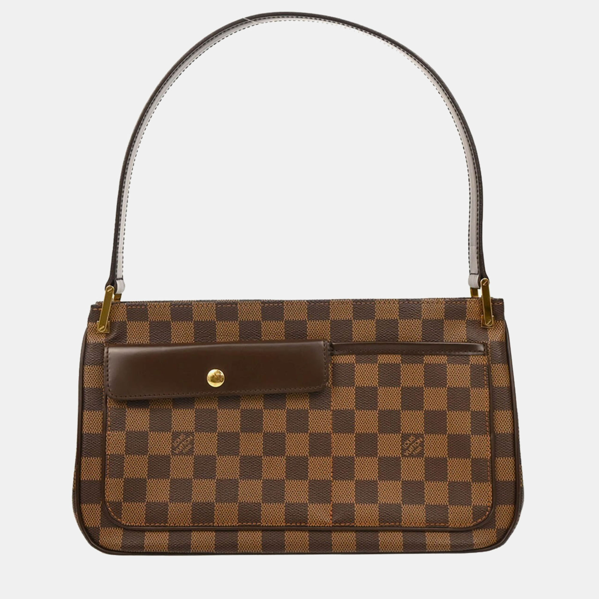 Louis Vuitton Brown Damier Ebene Canvas Aubagne Handbag, Shoulder Bags - Luxury Closet catalog