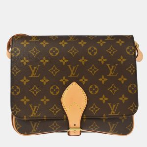 Louis Vuitton Brown Monogram Cartouchiere GM Shoulder Bag, Shoulder Bags - Luxury Closet catalog