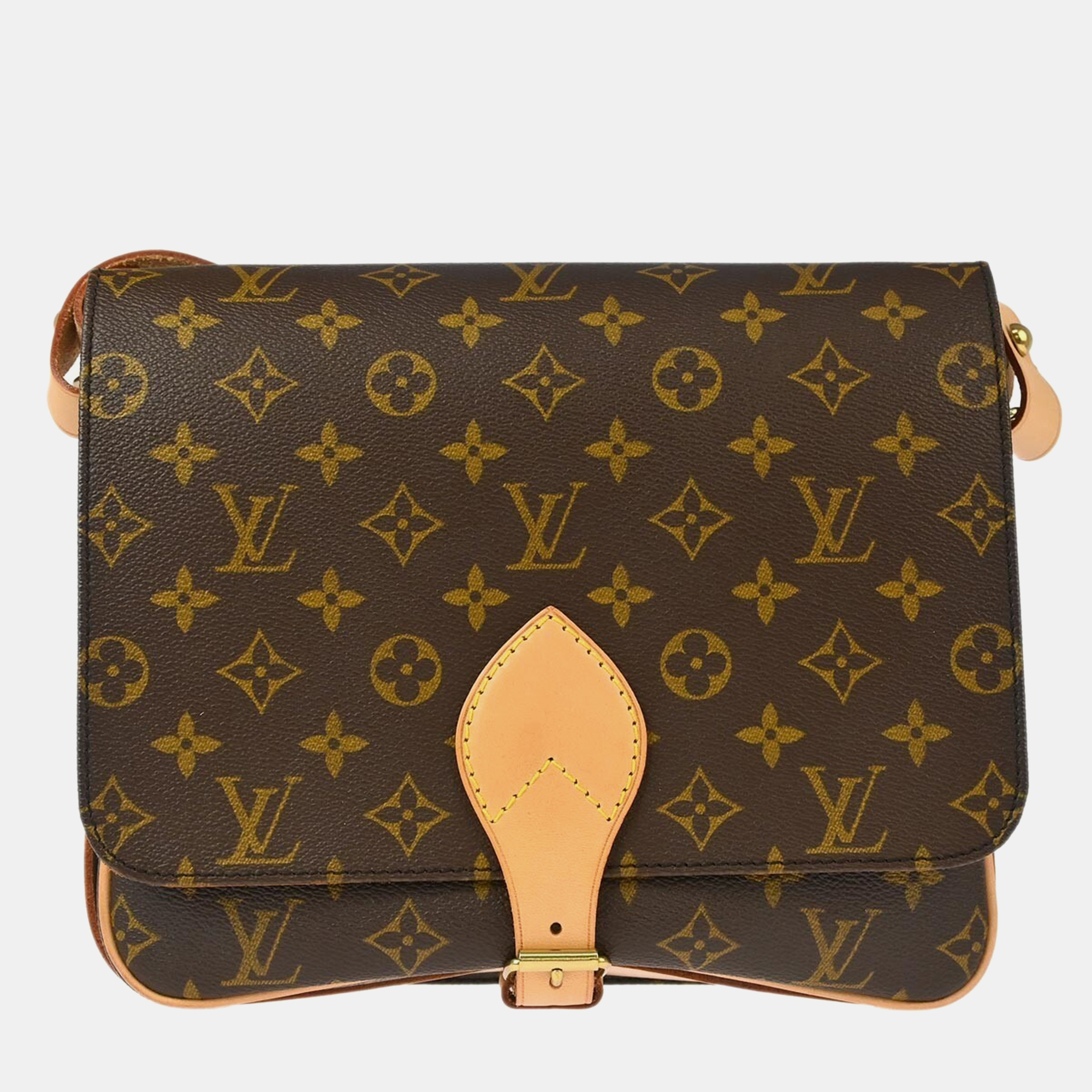 Louis Vuitton Brown Monogram Cartouchiere GM Shoulder Bag, Shoulder Bags - Luxury Closet catalog