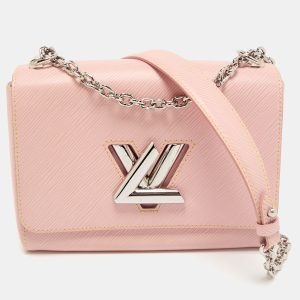 Louis Vuitton Rose Ballerine Epi Leather Twist Chain MM Bag, Shoulder Bags - Luxury Closet catalog
