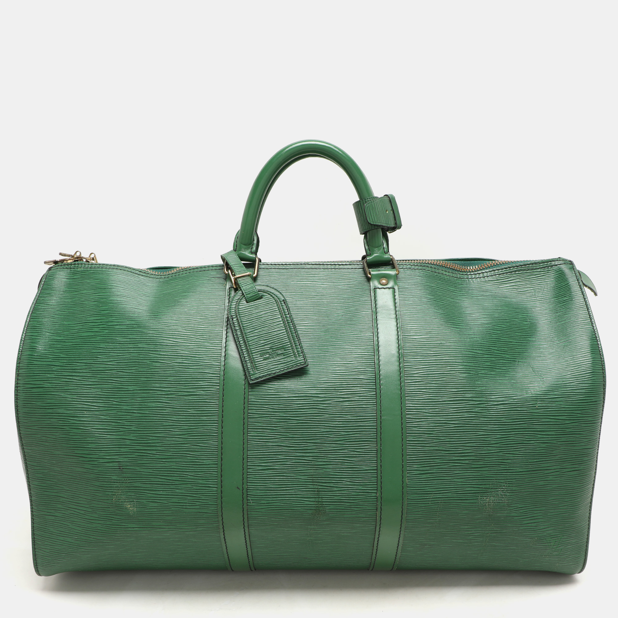 Louis Vuitton Green Epi Leather Keepall 50 Bag, Handbags - Luxury Closet catalog