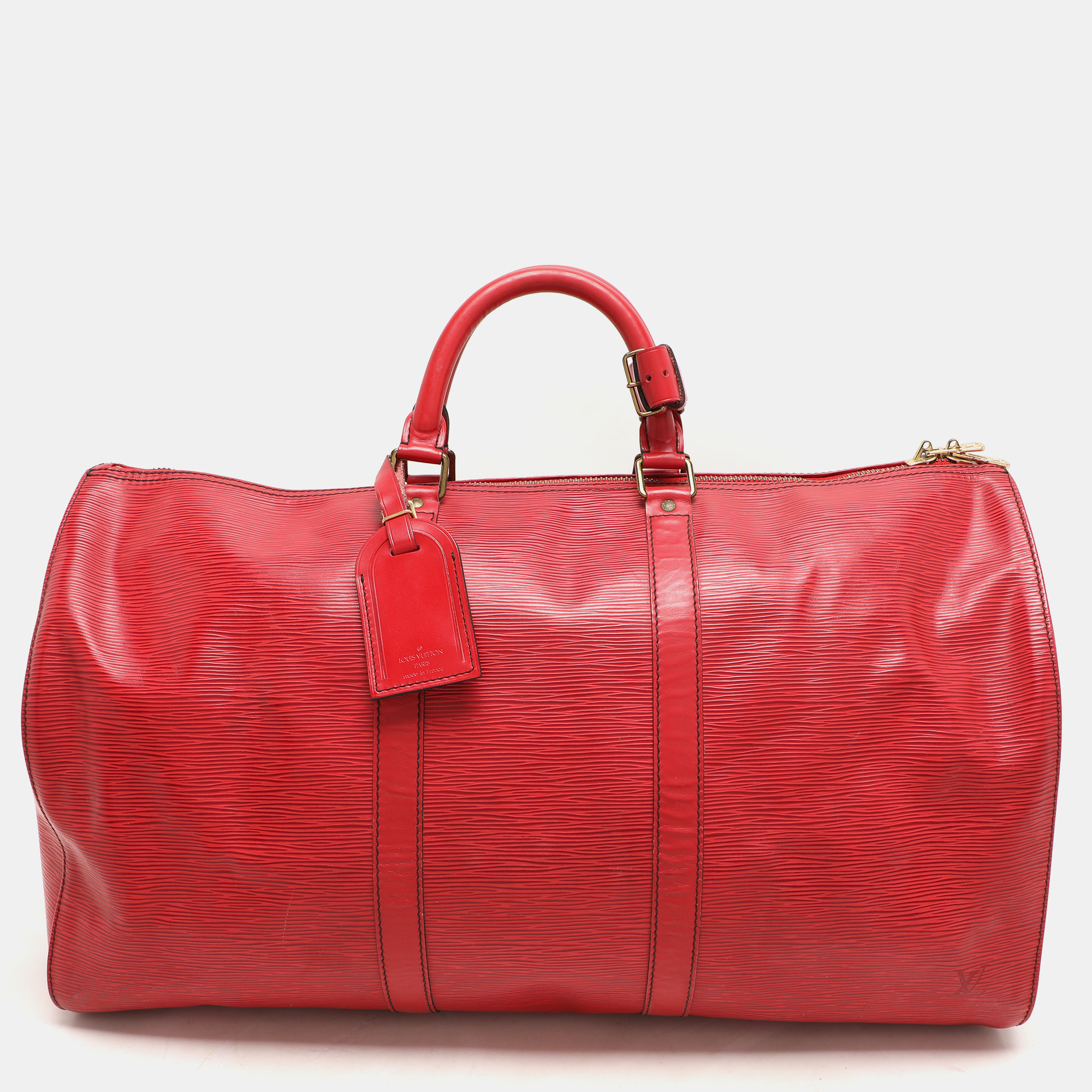 Louis Vuitton Red Epi Leather Keepall 50 Bag, Handbags - Luxury Closet catalog