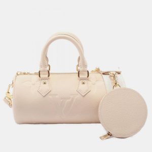 Louis Vuitton Creme Monogram Empreinte Papillon BB Shoulder Bag, Shoulder Bags - Luxury Closet catalog