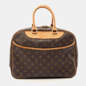 Louis Vuitton Brown Monogram Deauville Bowling Handbag, Satchels - Luxury Closet catalog