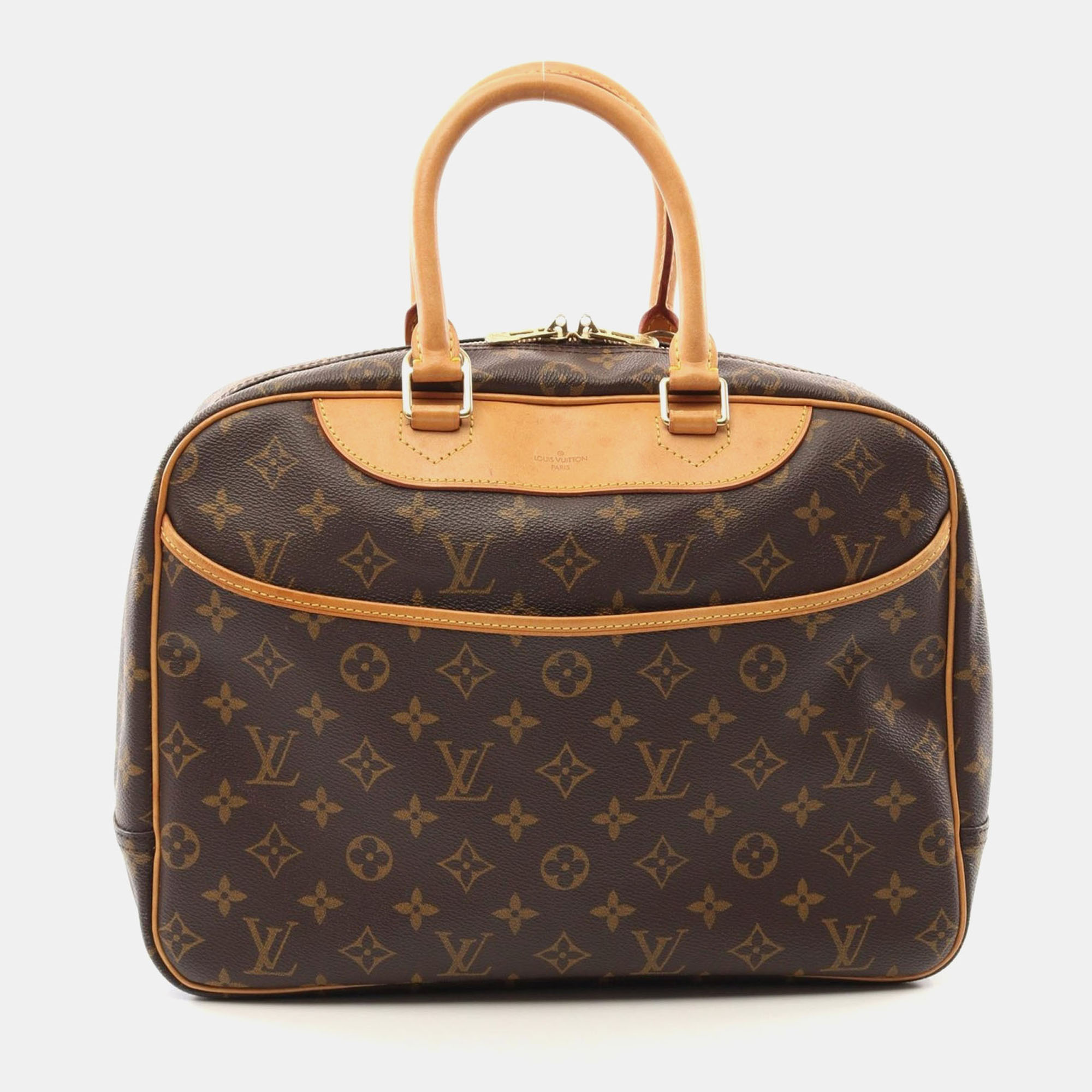 Louis Vuitton Brown Monogram Deauville Bowling Handbag, Satchels - Luxury Closet catalog